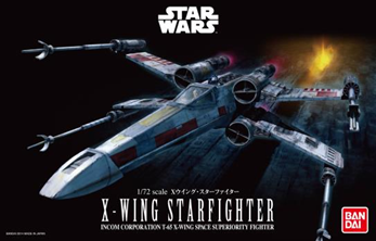 Bandai Hobby - Star Wars: A New Hope - 1/72 X-Wing Starfighter Model Kit