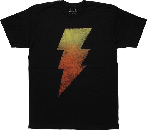 Shazam Black Adam Gradient T-Shirt Sheer