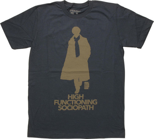 Sherlock High Functioning Sociopath T-Shirt