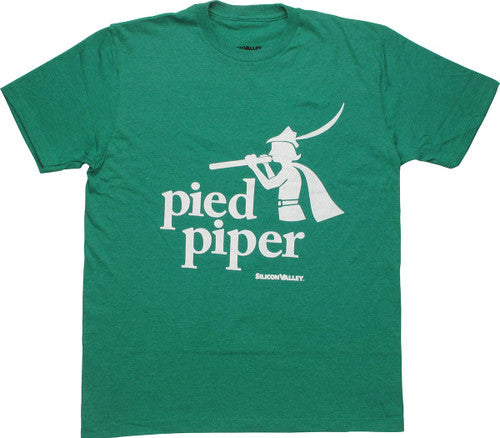 Silicon Valley Pied Piper Heather T-Shirt