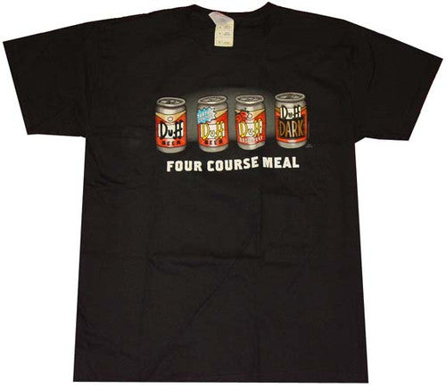 Simpsons Four Course Meal T-Shirt