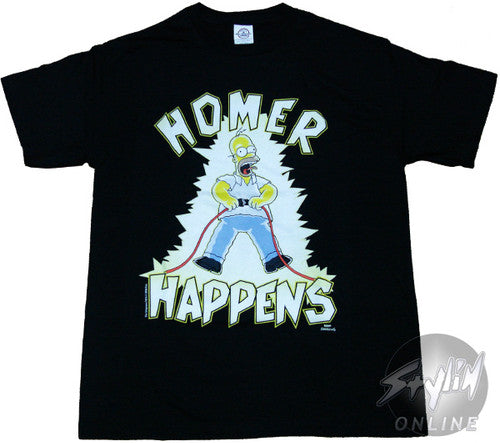 Simpsons Homer Happens T-Shirt