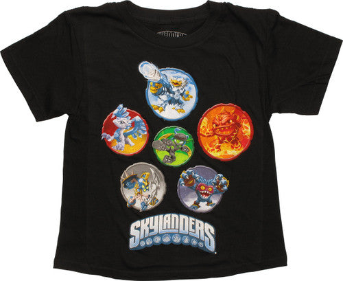 Skylanders Giants Circle Cast Juvenile T-Shirt