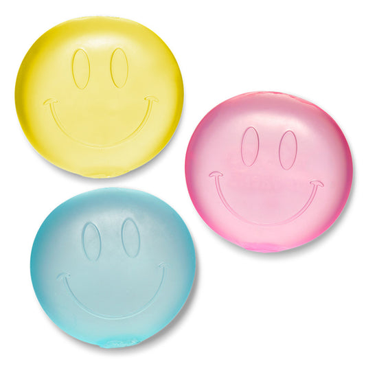 Super Duper Sugar Squisher Toy - Happy Face (random color)