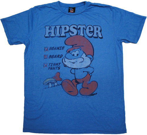 Smurfs Hipster T-Shirt Sheer