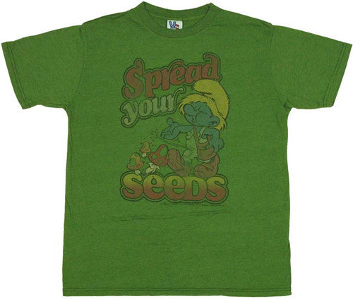 Smurfs Spread Seeds T-Shirt Sheer