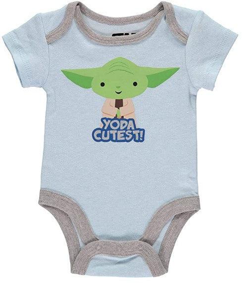 Star Wars Yoda Cutest Snap Suit