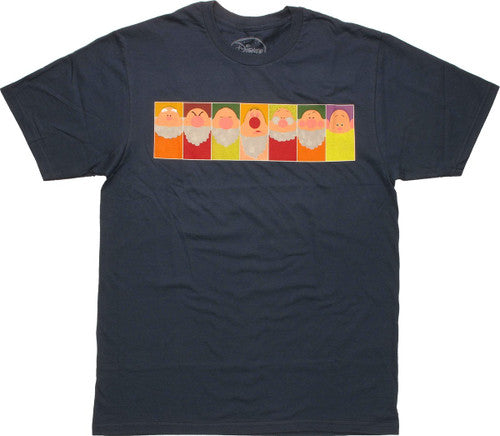 Snow White Seven Boxed Dwarfs T-Shirt Sheer
