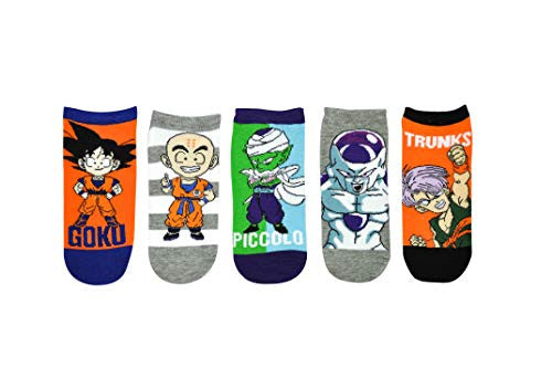 Dragon Ball Chibi 5Pk Ankle Socks Set Stylin Online