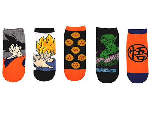 Dragon Ball Goku 5Pk Ankle Socks Set Stylin Online
