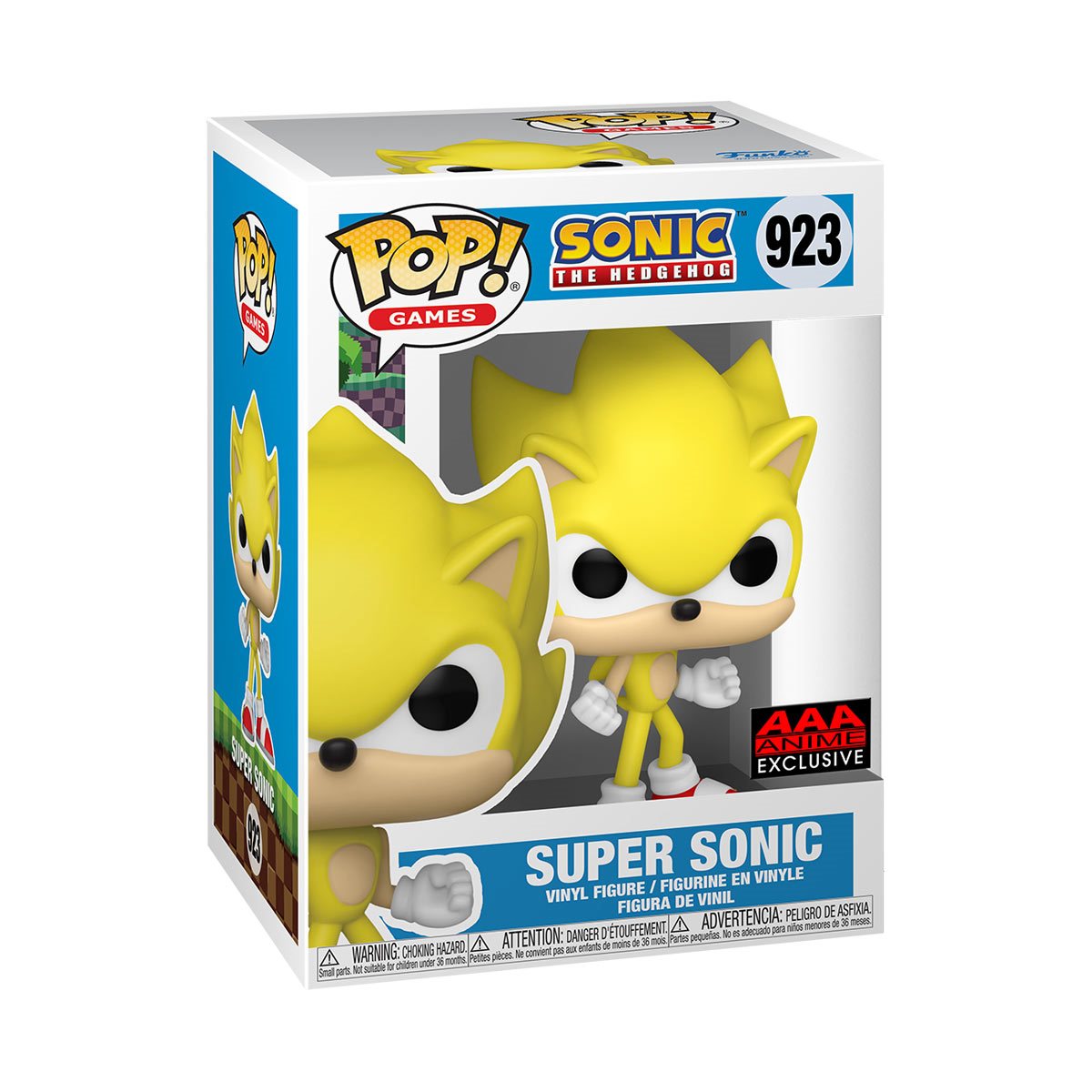 Funko Pop! Sonic the Hedgehog - Super Sonic (w/chase)