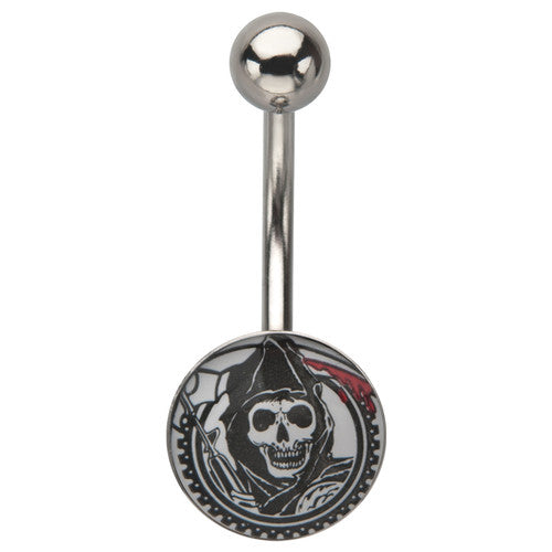 Sons of Anarchy Reaper Belly Ring