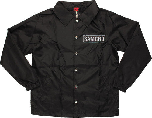Sons of Anarchy SAMCRO Coach Snap Jacket