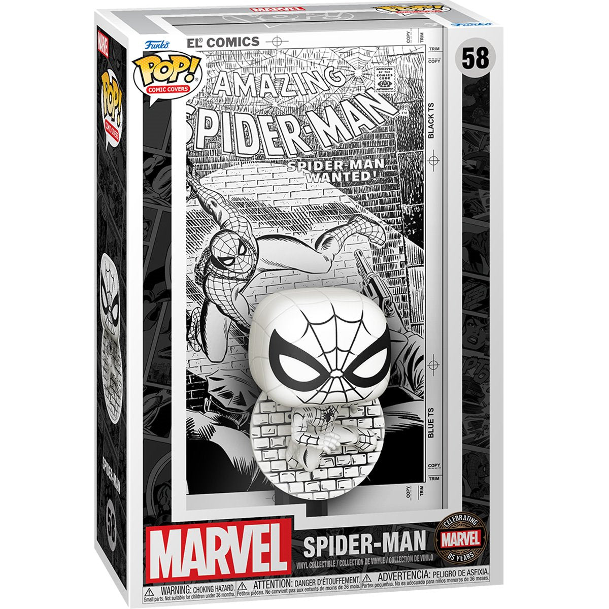 Funko Pop! Marvel's 85th Anniversary The Amazing Spider-Man Comic Cover
