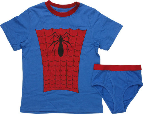 Spiderman Costume Youth Pajama Set
