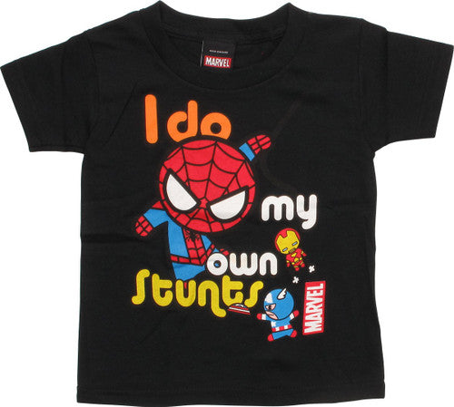 Spiderman Do My Own Stunts Toddler T-Shirt