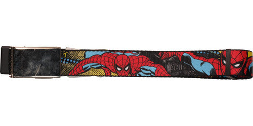 Spiderman Ffffftttt Chrome Mesh Belt