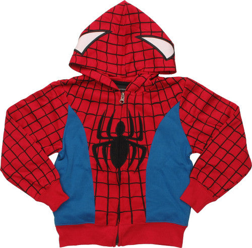 Spiderman Suit Juvenile Hoodie