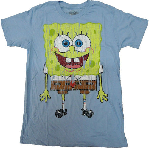 Spongebob Squarepants Vintage T-Shirt Sheer