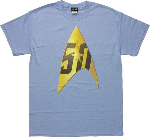 Star Trek 50th Anniversary Delta Blue T-Shirt