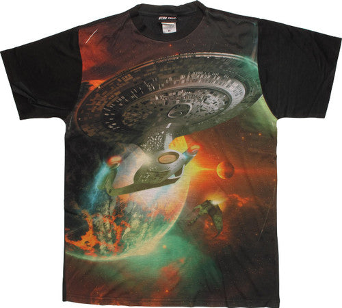 Star Trek Battle Ships BB Sublimated T-Shirt