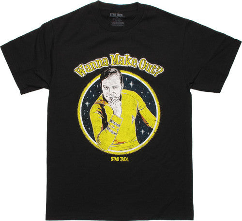 Star Trek Kirk Wanna Make Out T-Shirt