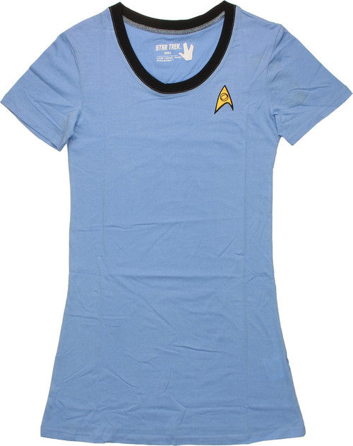 Star Trek Sciences Junior Sleep Shirt Pajamas