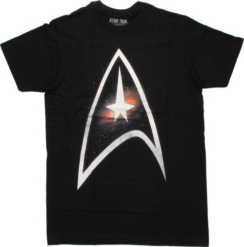 Star Trek Space Logo T-Shirt Sheer