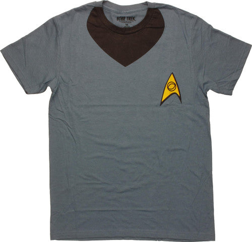 Star Trek Spock Uniform T-Shirt Sheer
