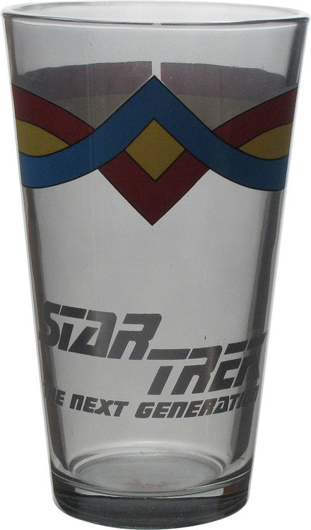 Star Trek TNG Wesley Crusher Pint Glass