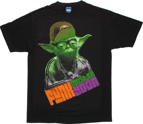 Star Wars Funk Master Yoda T-Shirt Sheer