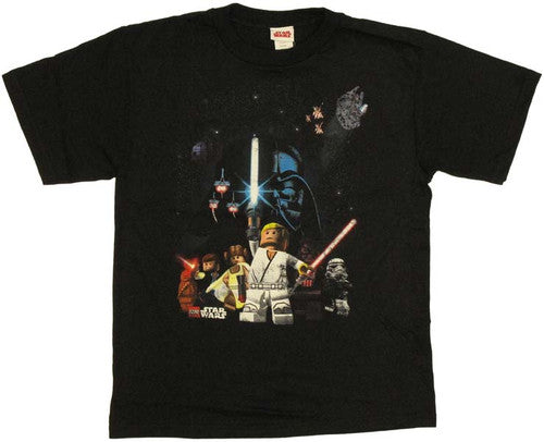 Star Wars Lego Space Line Youth T-Shirt