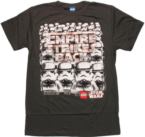 Star Wars Lego Troop Shot Gray T-Shirt