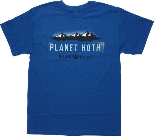 Star Wars Planet Hoth Echo Base T-Shirt