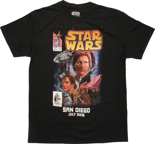 Star Wars Poster Wars SDCC 2016 T-Shirt