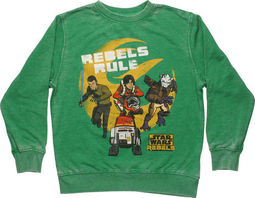 Star Wars Rebels Rebels Rule Youth SweaT-Shirt