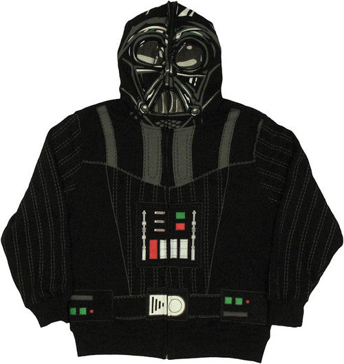 Star Wars Vader Printed Hood Zip Youth Hoodie