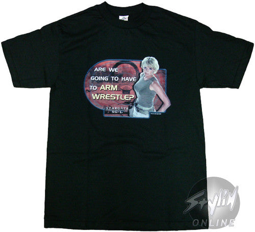 Stargate SG1 Arm Wrestle T-Shirt
