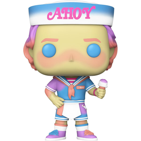 【最終価格】 funko pop ストレンジャーシングス　スティーブ　フィギュア Funko Pop! Stranger Things Steve with Ice Cream (Scoops Ahoy) – FYE