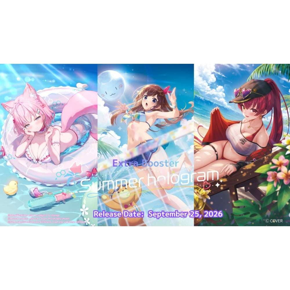 Hololive - Summer Hologram Extra Booster (English Version)