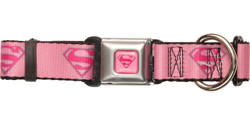 Supergirl Logos Pet Collar