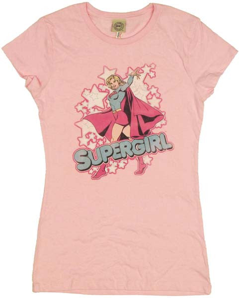 Supergirl Stars Baby T-Shirt