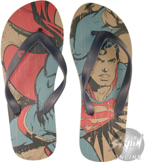 Superman Allover Sandals