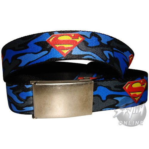 Superman Camo Belt in Red