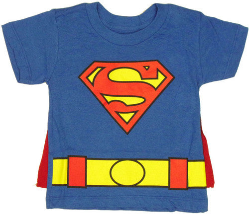 Superman Cape Toddler T-Shirt