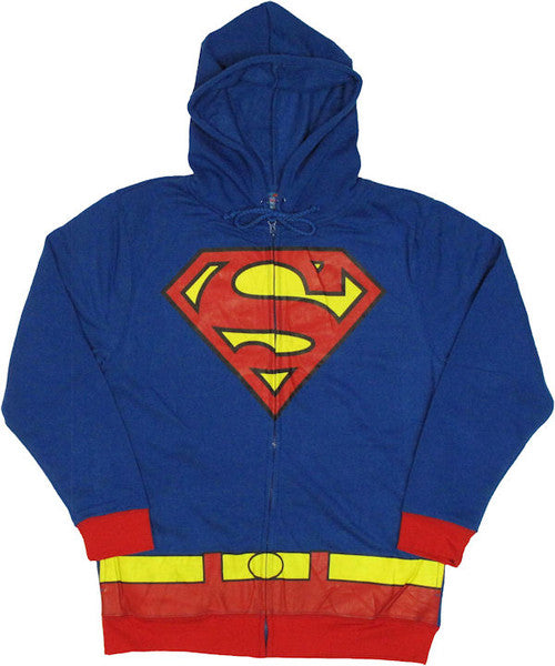 Superman Costume Suit Hoodie