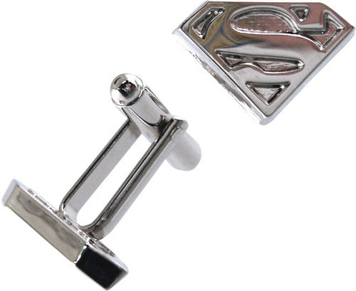 Superman Silver Cufflinks