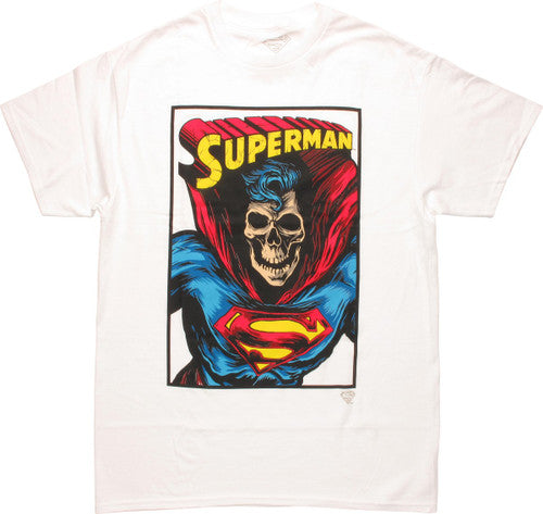 Superman Skull Face T-Shirt