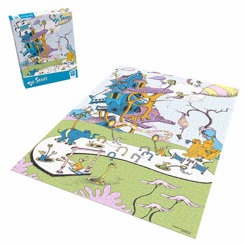 Dr Seuss Oh The Places You'll Go Jigsaw Puzzle