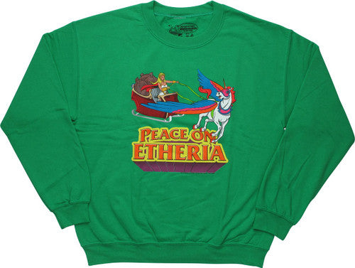 He Man She Ra Peace On Etheria Holiday SweaT-Shirt